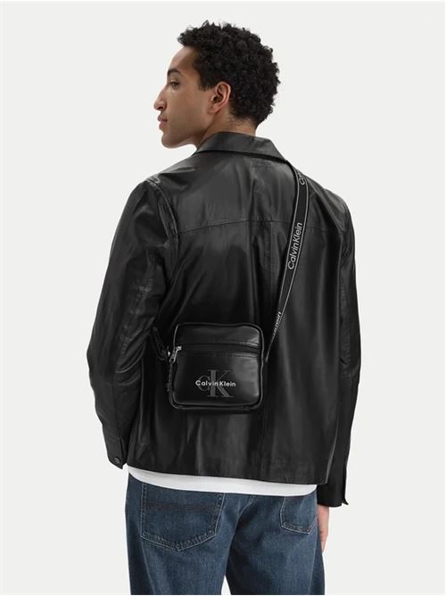 bold logo webbing square cross CALVIN KLEIN | LV04D3445GUB1
